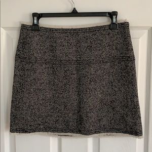 J.Crew Tweed Herringbone Mini Skirt